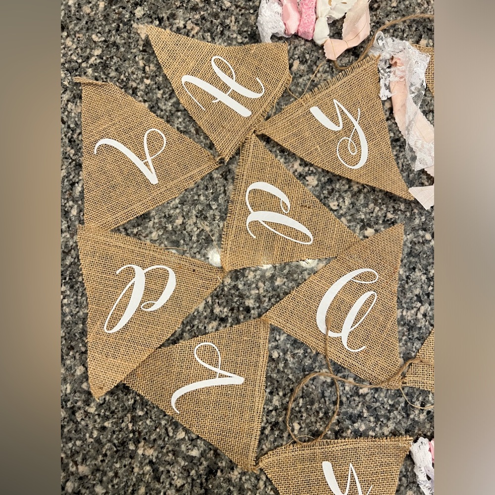 Wild One Birthday Banner Set  (Highchair Banner + HBD Banner) - Picture 8 of 10